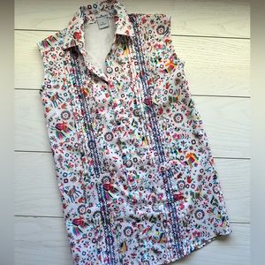 Blue Quail sleeveless dress. Performance fabric.